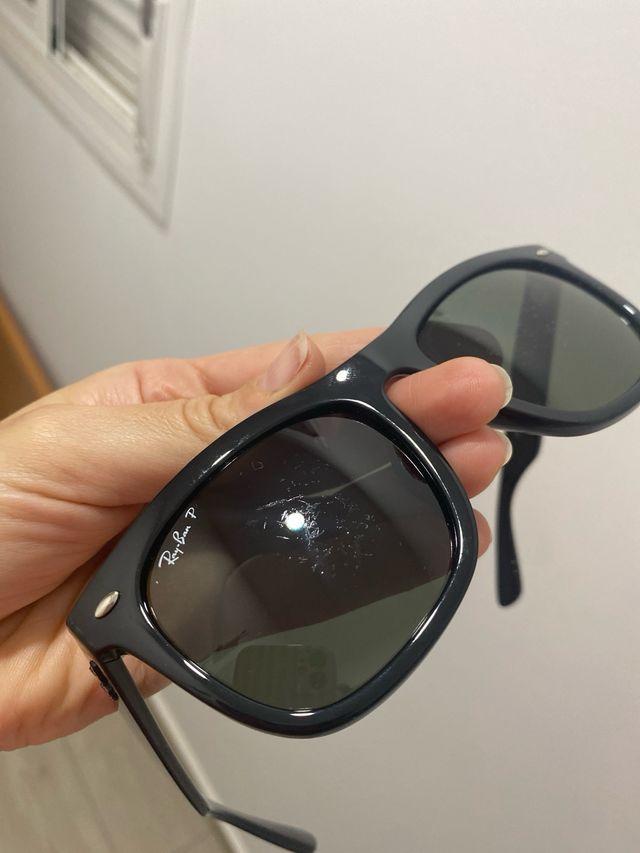 Gafas de sol Ray-Ban negras Polarizadas Originales