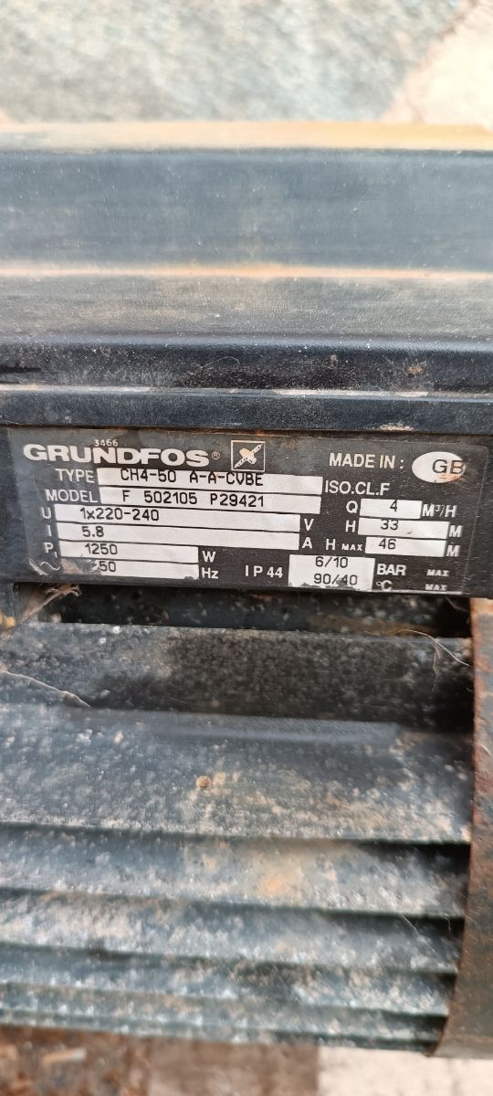 Bomba de agua a presión