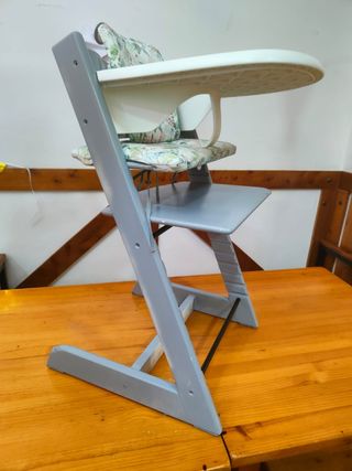Silla Stokke Tripp Trapp+baby set+cojines+REGALO