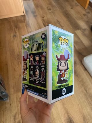 Funko Pop! Capitán Garfio Disney Villanos 1081