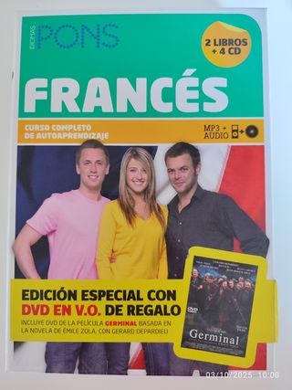 Curso Completo Pons Francés (2 libros + 4 CD + ...