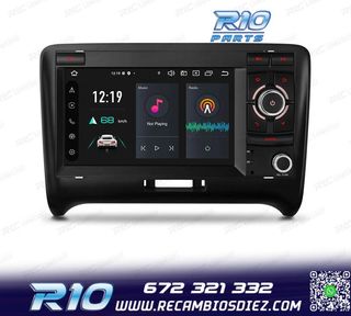 RADIO GPS ANDROID 14 PARA AUDI TT 06-12 16GB
