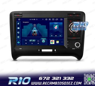 RADIO GPS ANDROID 14 PARA AUDI TT 06-12 16GB