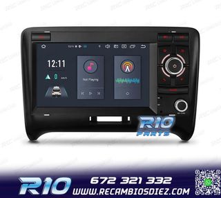 RADIO GPS ANDROID 14 PARA AUDI TT 06-12 16GB
