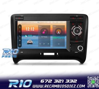 RADIO GPS ANDROID 14 PARA AUDI TT 06-12 16GB