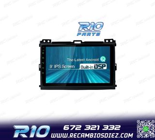 RADIO GPS ANDROID 12 PARA TOYOTA LAND CRUISER 02-09
