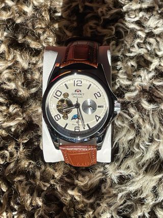 Reloj Mod Orient Automático Open Heart 41mm