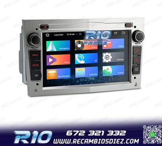 RADIO GPS ANDROID 11 PARA OPEL ASTRA H VIVARO ZAFIRA VECTRA