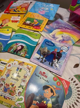 lote de libros infantiles