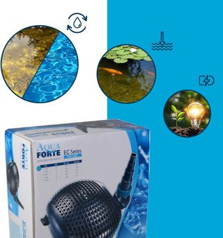 Filtro/bomba para estanque AquaForte EC 10.000