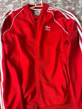 Chaqueta Adidas Roja Talla S