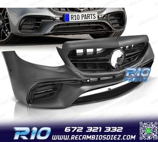 PARAGOLPES DELANTERO MERCEDES W213 16-19 LOOK E63 AMG PDC