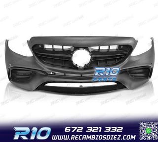 PARAGOLPES DELANTERO MERCEDES W213 16-19 LOOK E63 AMG PDC