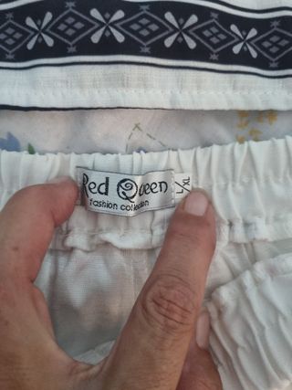 Conjunto niña top y shorts estampado París