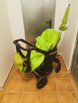 Carrito de bebé Bebeconfort,verde brillante