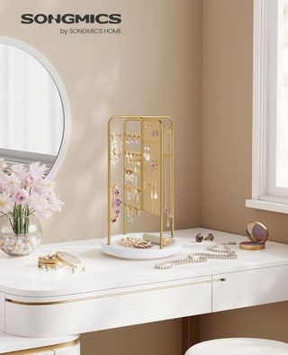 Soporte para joyas con 4 zonas - Songmics