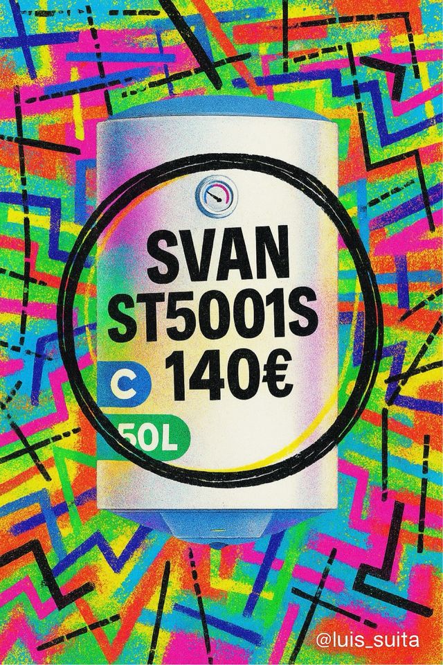 termo eléctrico Svan 50L 