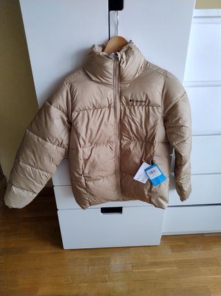 Chaqueta Columbia Mujer Talla S Beige