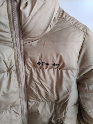 Chaqueta Columbia Mujer Talla S Beige
