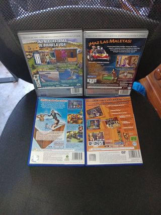 Pack 4 Juegos Sims PS2