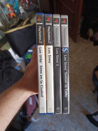 Pack 4 Juegos Sims PS2