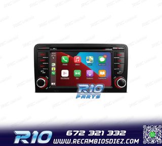 RADIO GPS ANDROID 12 PARA AUDI A3 8P 8PA S3 RS3 03-12