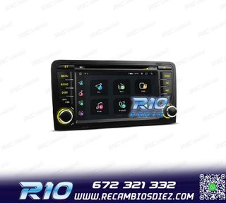 RADIO GPS ANDROID 12 PARA AUDI A3 8P 8PA S3 RS3 03-12