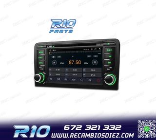 RADIO GPS ANDROID 12 PARA AUDI A3 8P 8PA S3 RS3 03-12