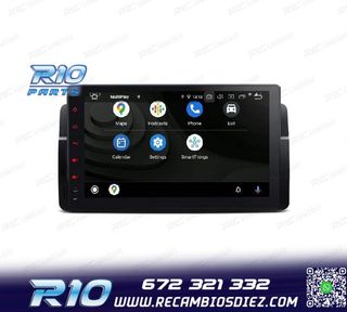 RADIO GPS ANDROID 13 PARA BMW E46 SERIE 3
