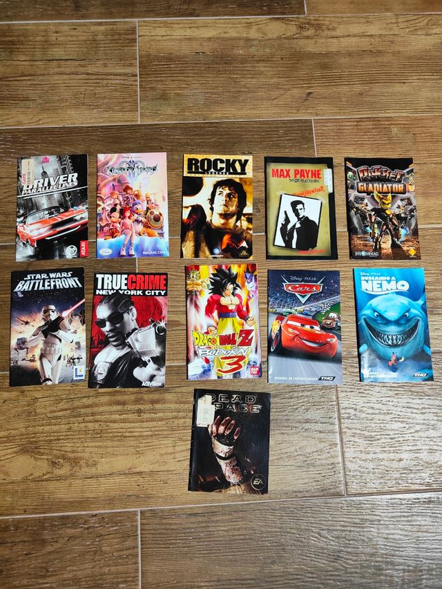 Manuales PS2 - Varios Títulos