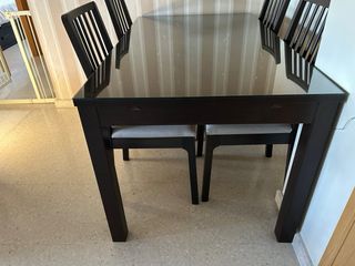 Mesa y sillas extensible Ikea