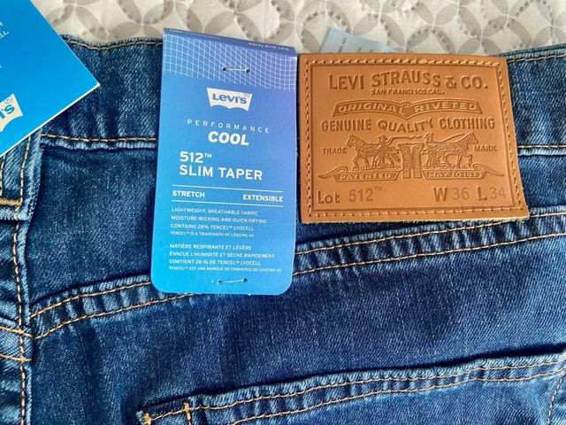 Vaqueros Levi's 512 Slim Taper W36 L34