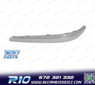 MOLDURA IZQ MERCEDES CLASE E W211 02-06 PARAGOLPES DELANTERO
