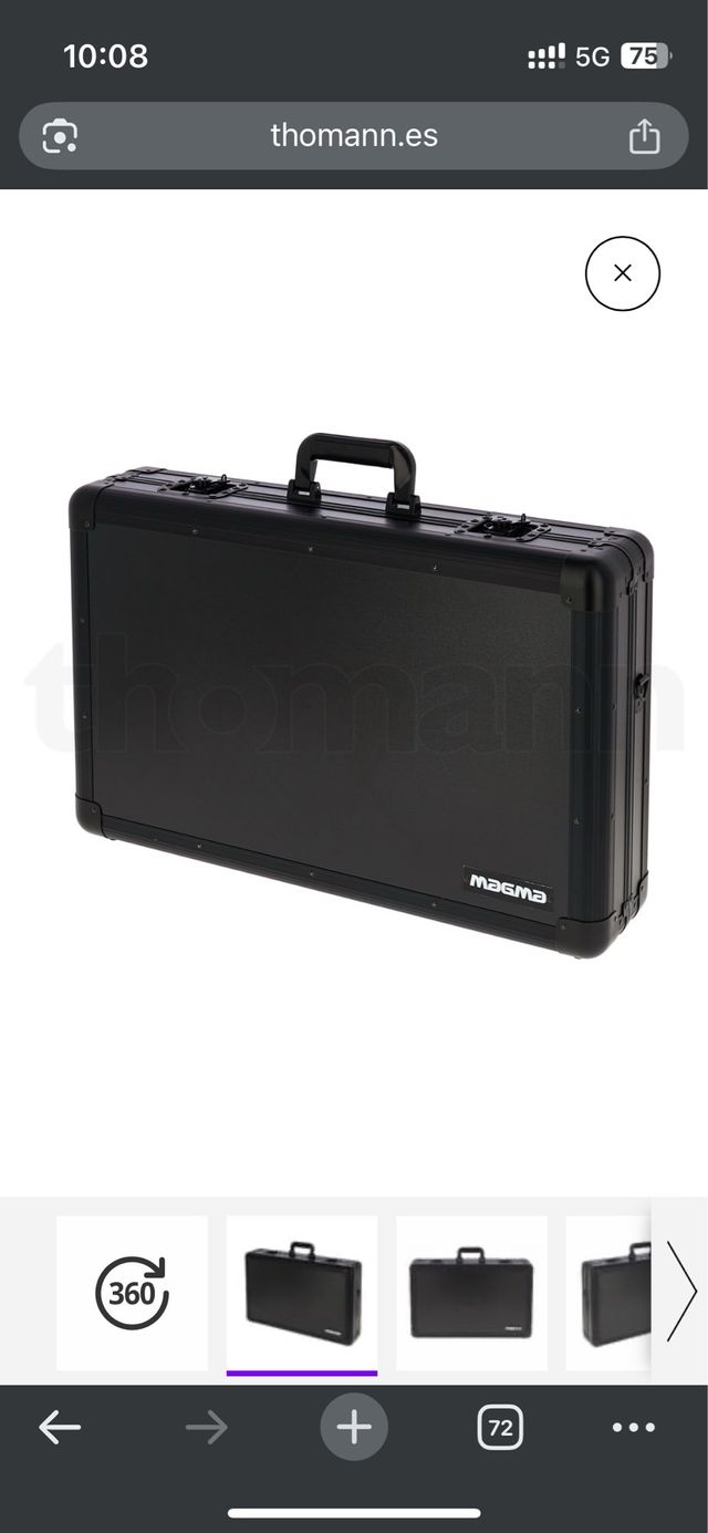 Flightcase Magma XXL Negro NUEVO