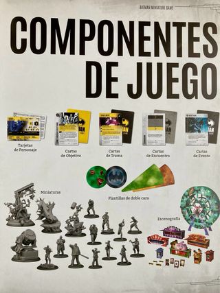 Batman Miniature Game 3ª Edición juego miniaturas.