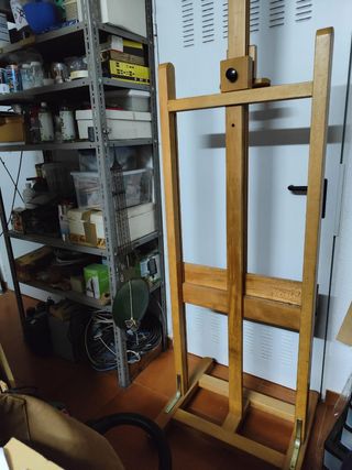 Caballete de pintura grande 