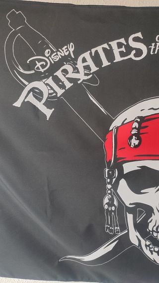 Bandera Piratas del Caribe Disney
