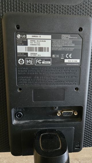 Monitor LG Negro