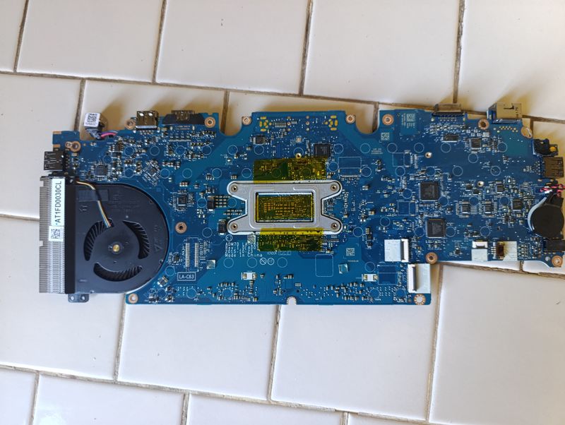 Placa madre Dell Latitude ADM70 LA-C631P afbeelding 3