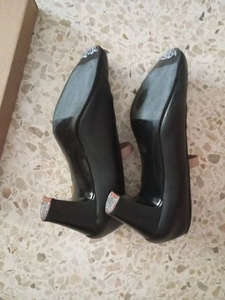 Zapatos de flamenco negros