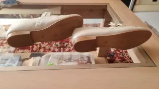 Zapatos comunión niña beige