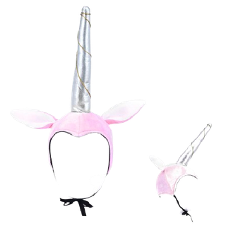 Sombrero Unicornio Rosa y Plateado