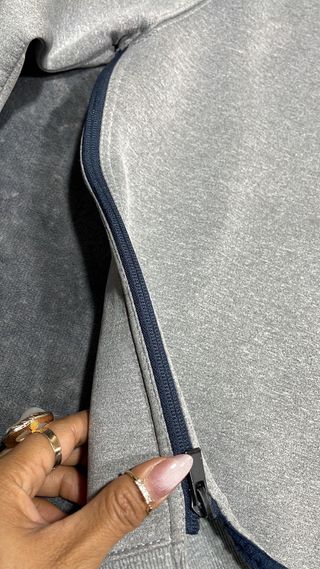 Jersey Zara niño 8  azul y gris