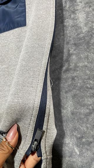 Jersey Zara niño 8  azul y gris