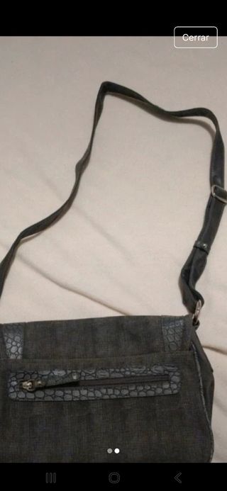 Bolso gris Misako