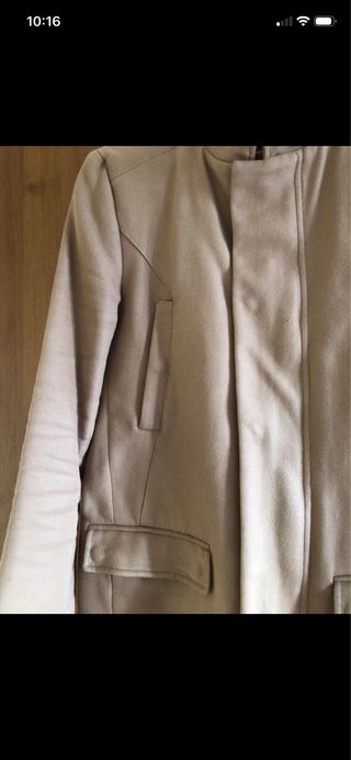 Cappotto uomo beige