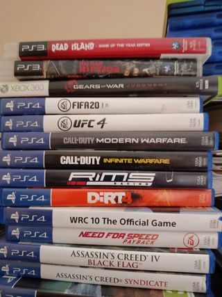 Vendo o cambio PS4, PS3, Xbox 360 Juegos Varios