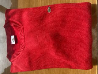 Jersey Lacoste Rojo Talla L10