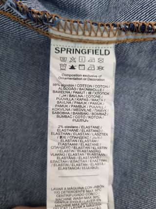 Cazadora vaquera Springfield azul Talla L