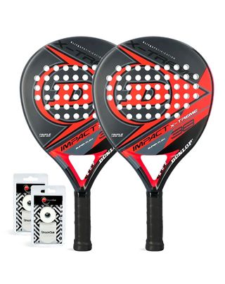 Palas padel Dunlop + 2 grips a estrenar